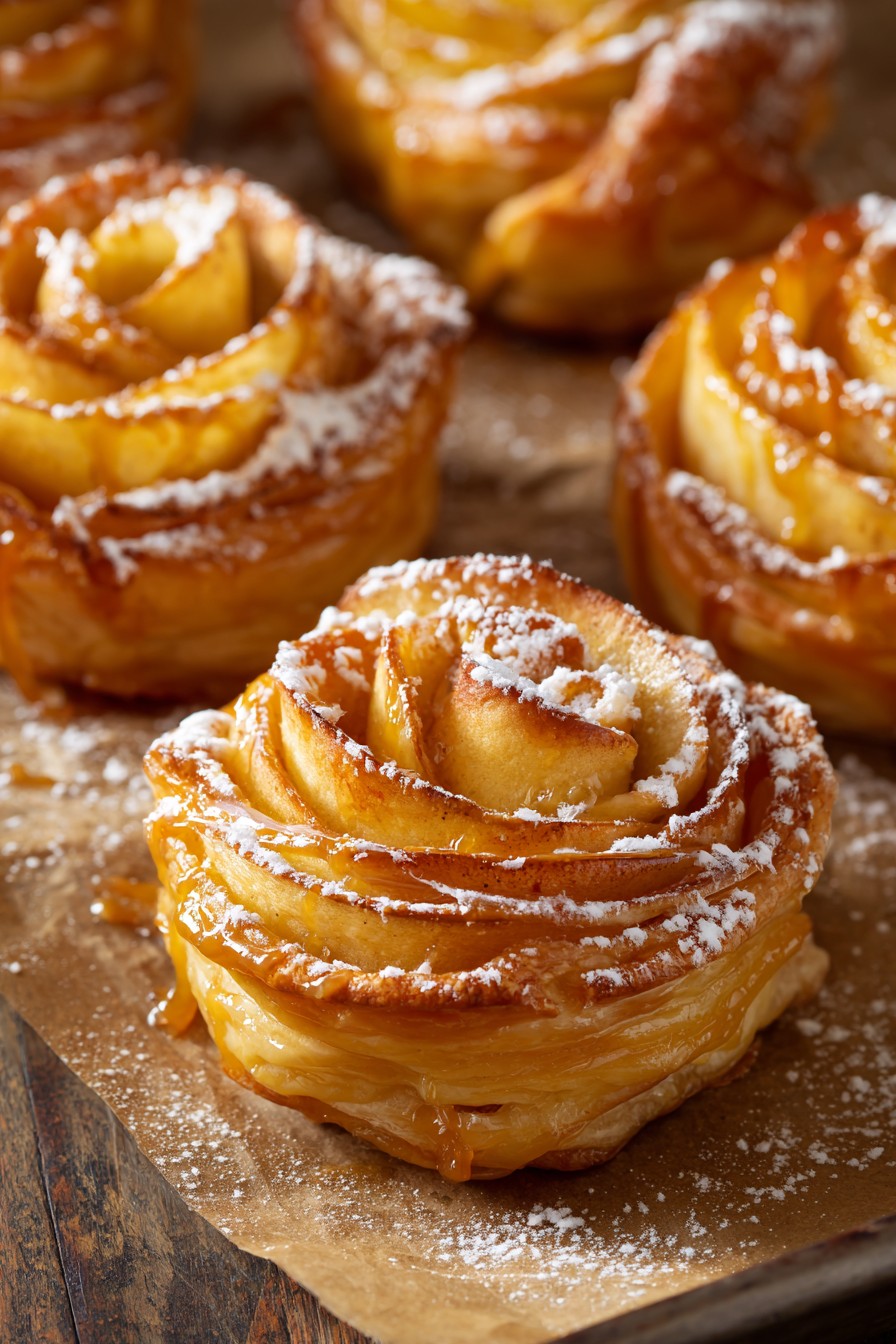 Caramel Apple Roses Recipe