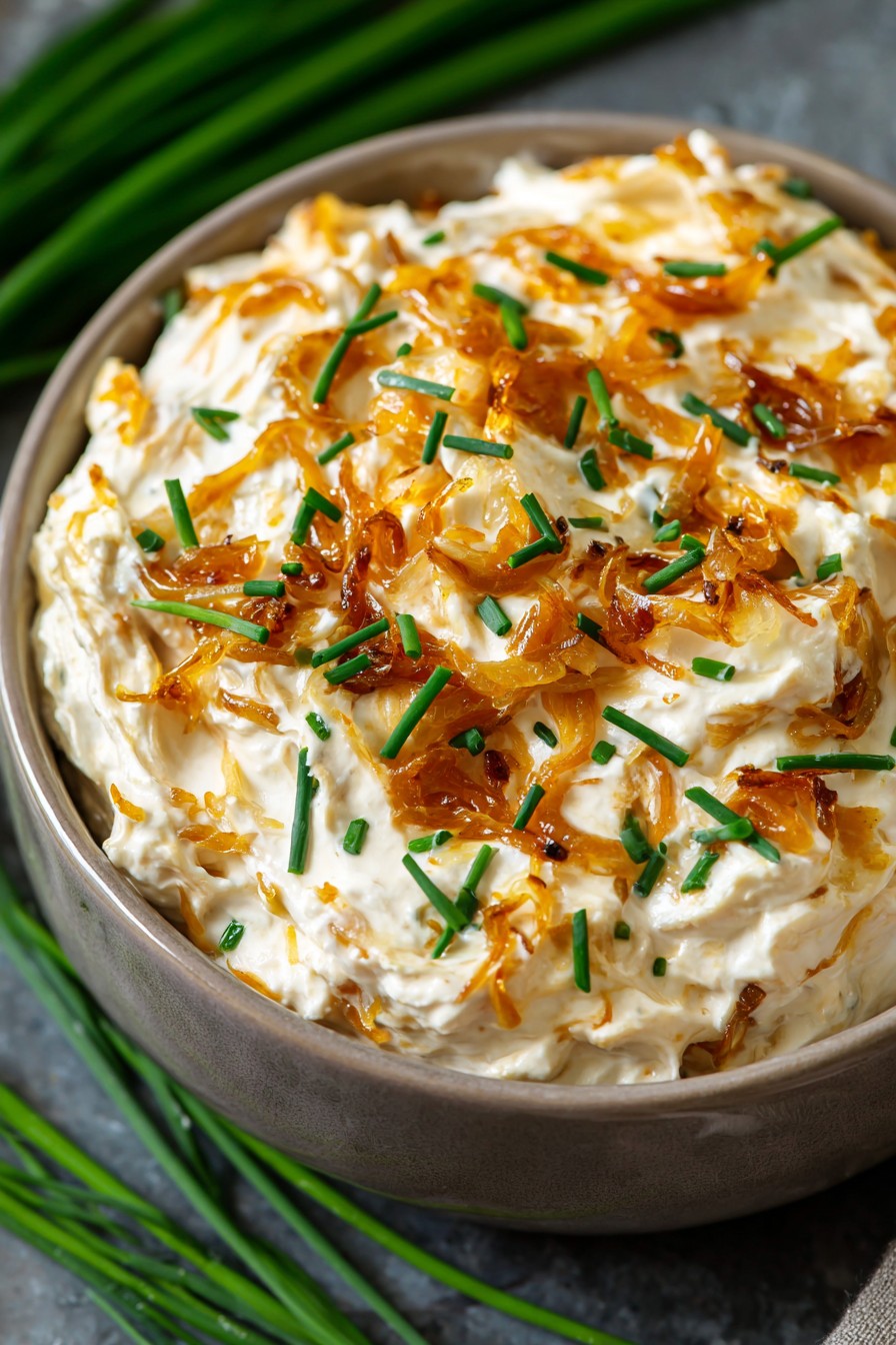 Caramelized Onion Dip Recipe