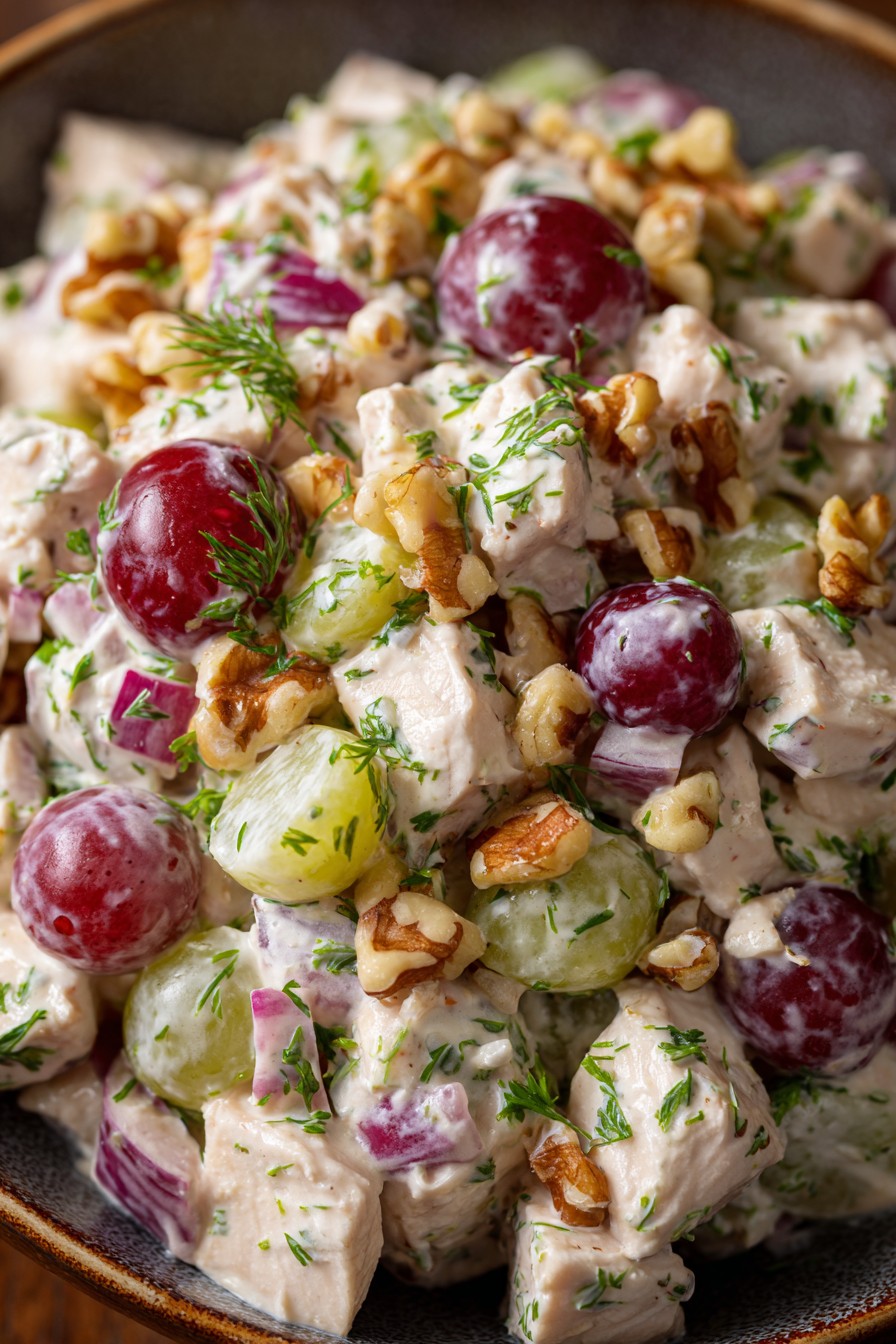 Chicken Salad With Grapes Recipe