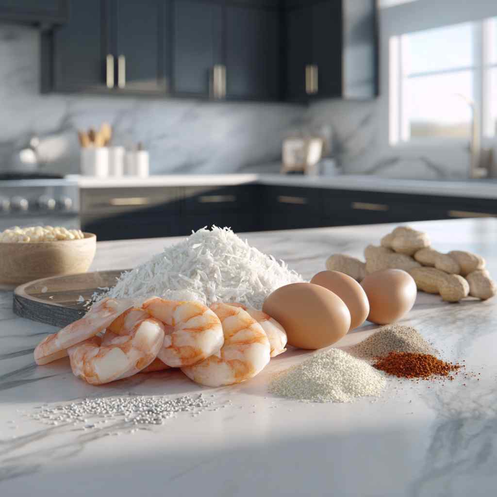 Crispy Baked Coconut Shrimp