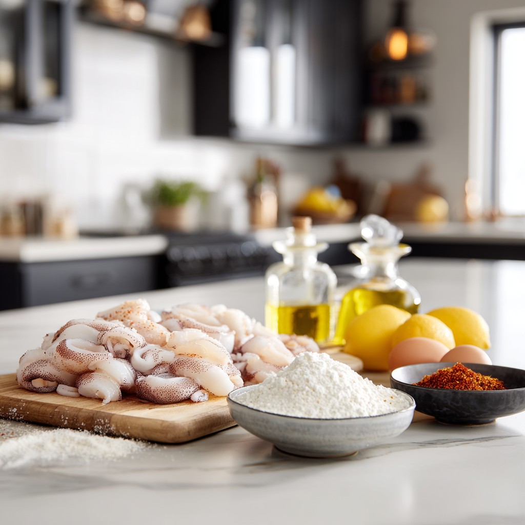 Crispy Fried Calamari Recipe