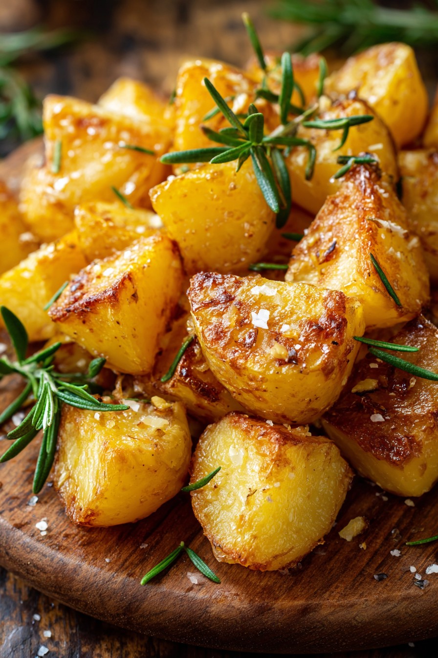 Crunchy Roast Potatoes Recipe