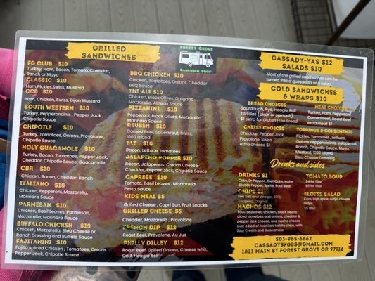 Forest Grove Sandwich Shop