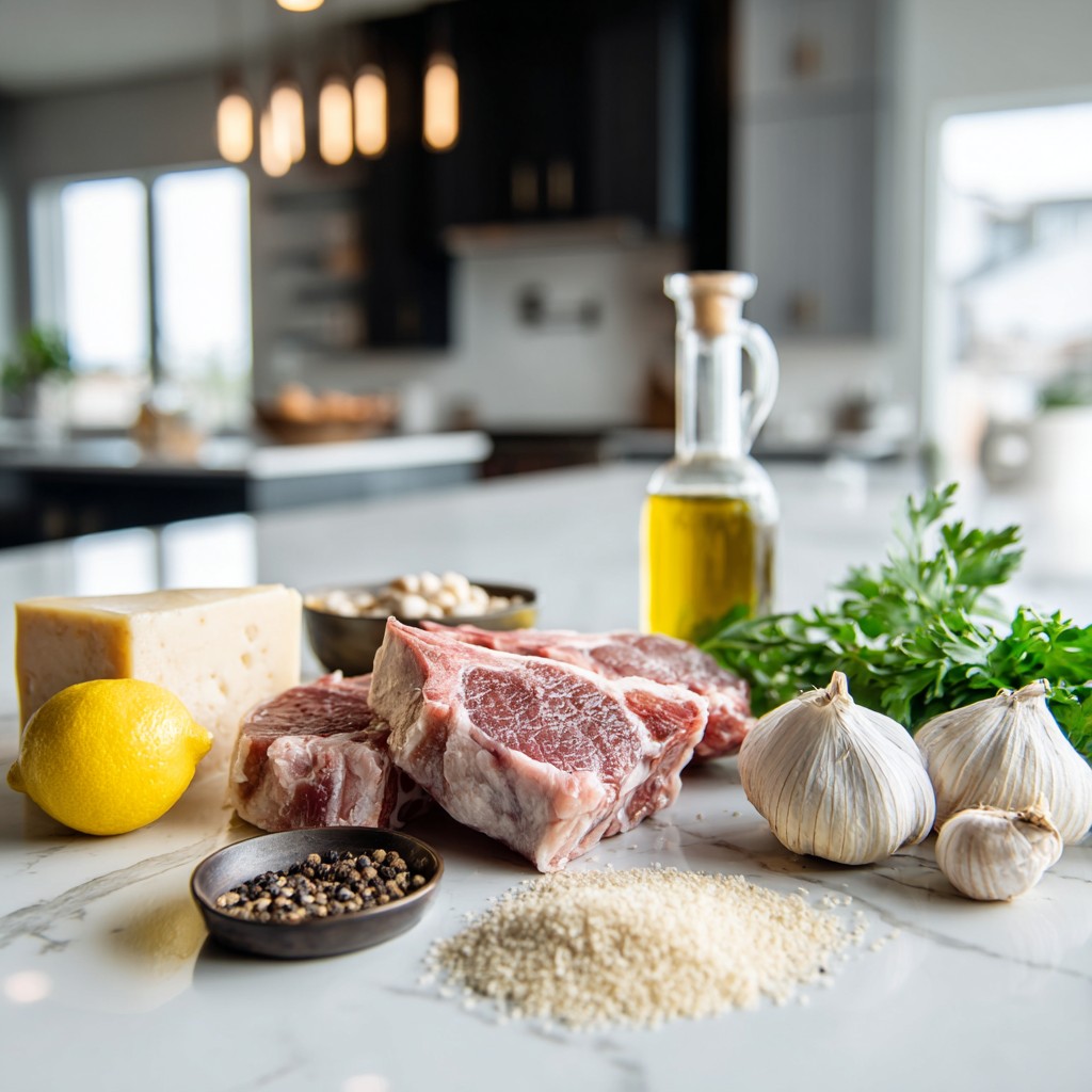 Garlic Parmesan Lamb Chops Recipe