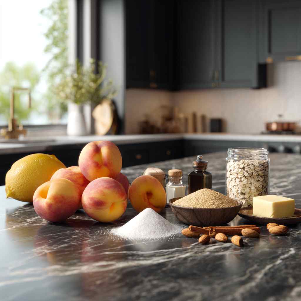 Gluten-Free Peach Crisp