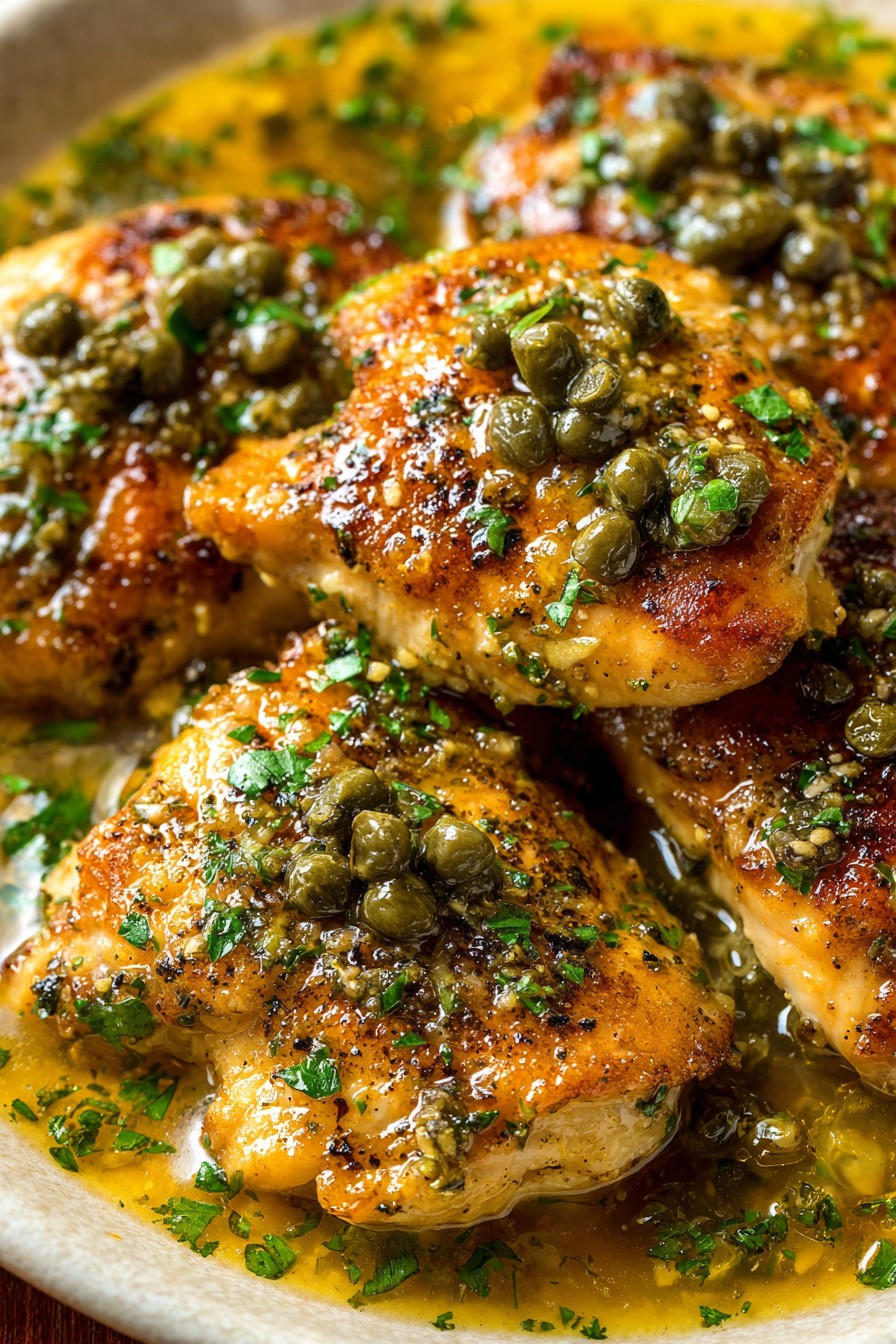 Lemon Caper Chicken Recipe