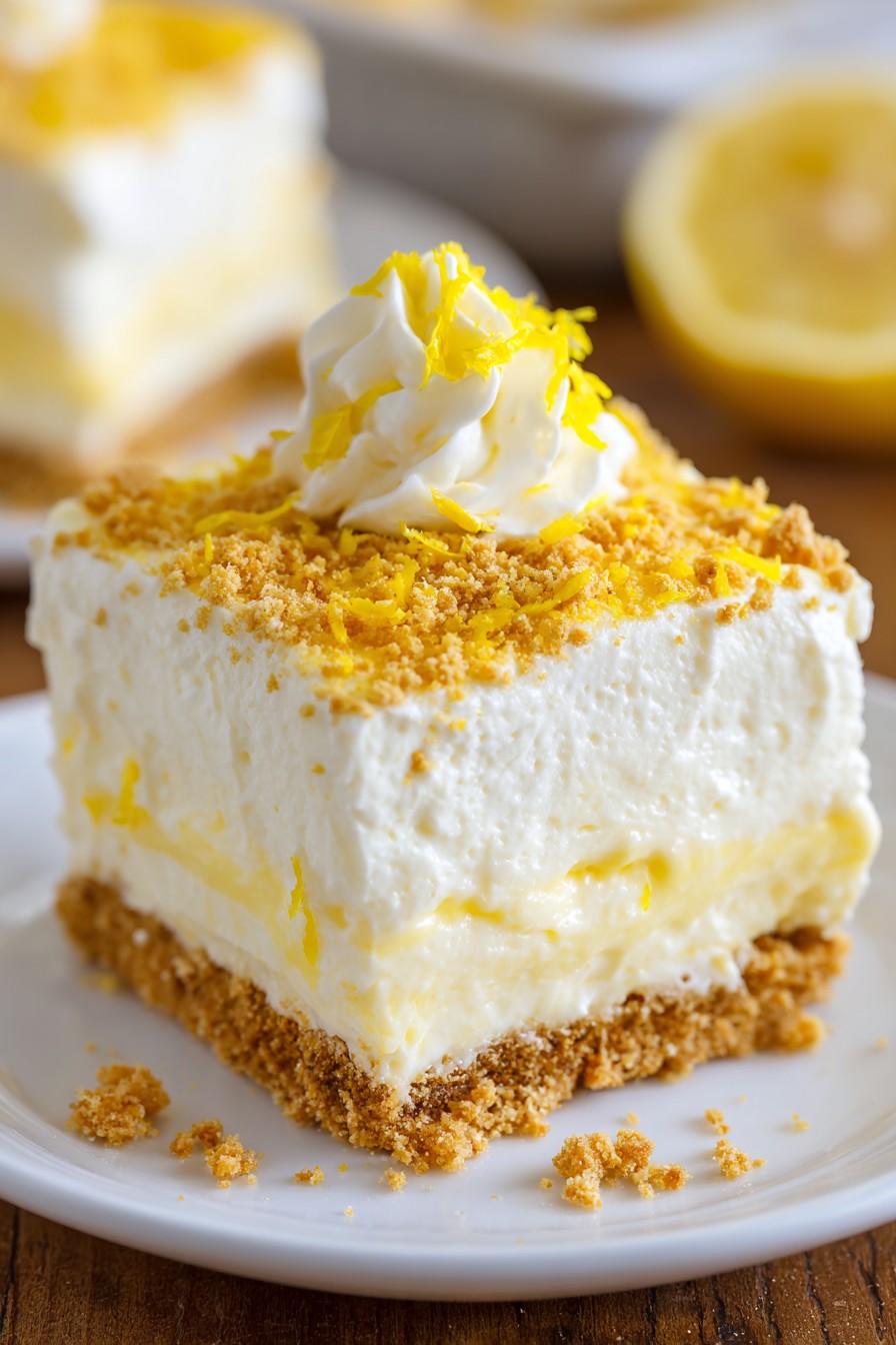 Lemon Icebox Cake Recipe