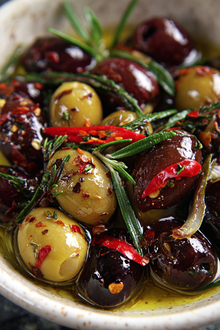 Marinated Olives Recipe