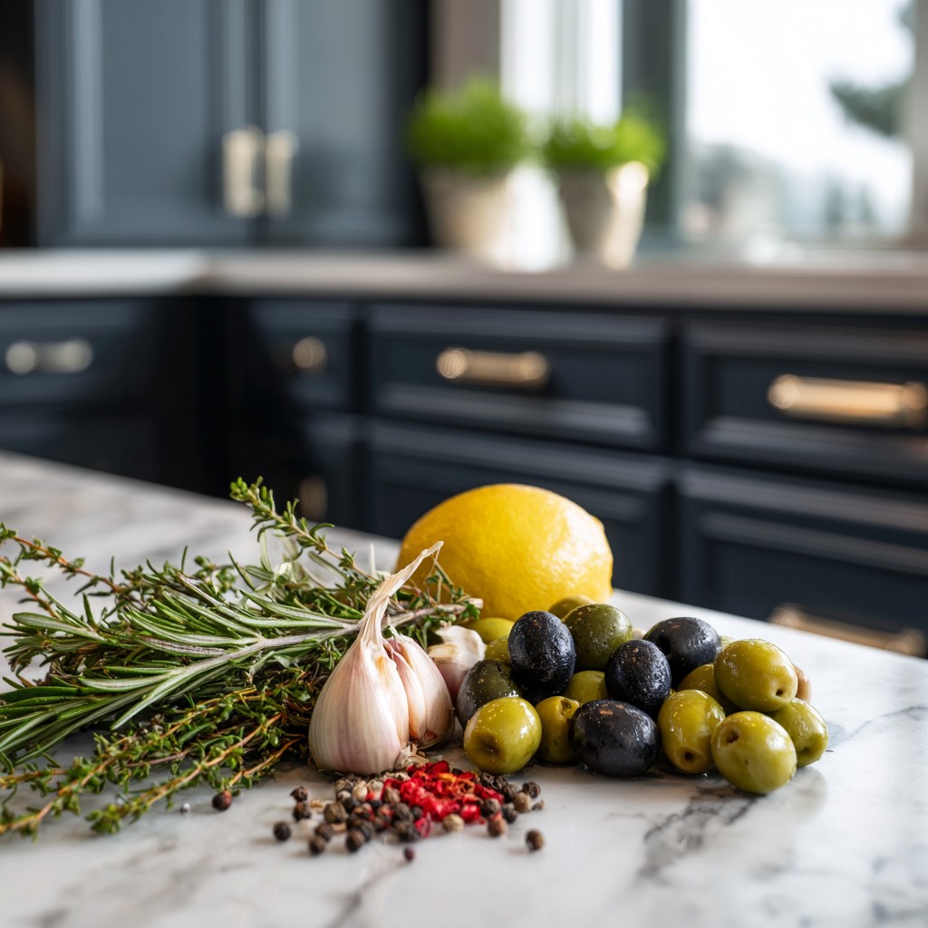 Marinated Olives Recipe