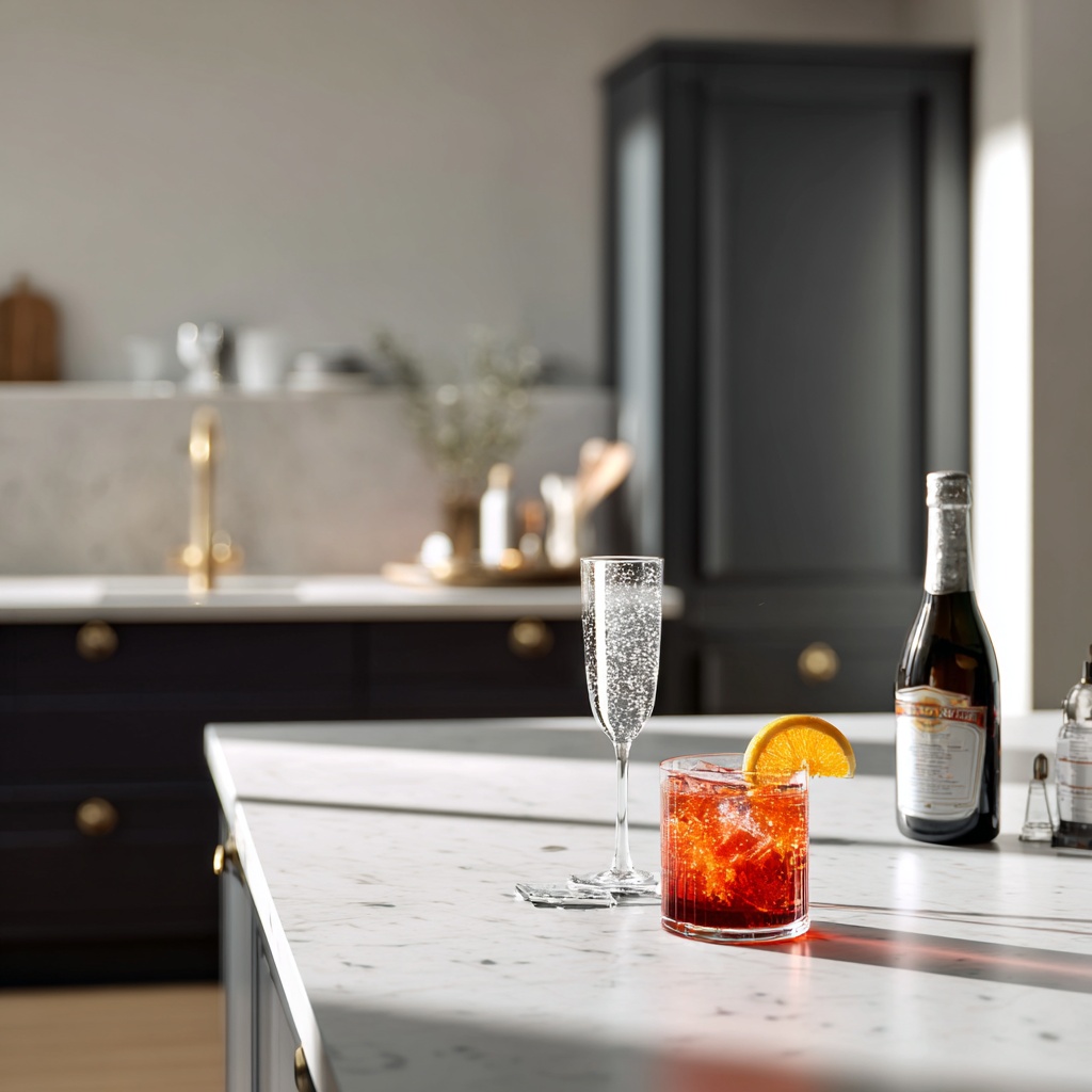 Negroni Sbagliato with Prosecco