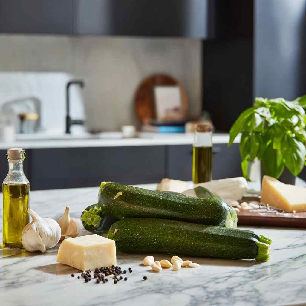 Pesto Zucchini Delight