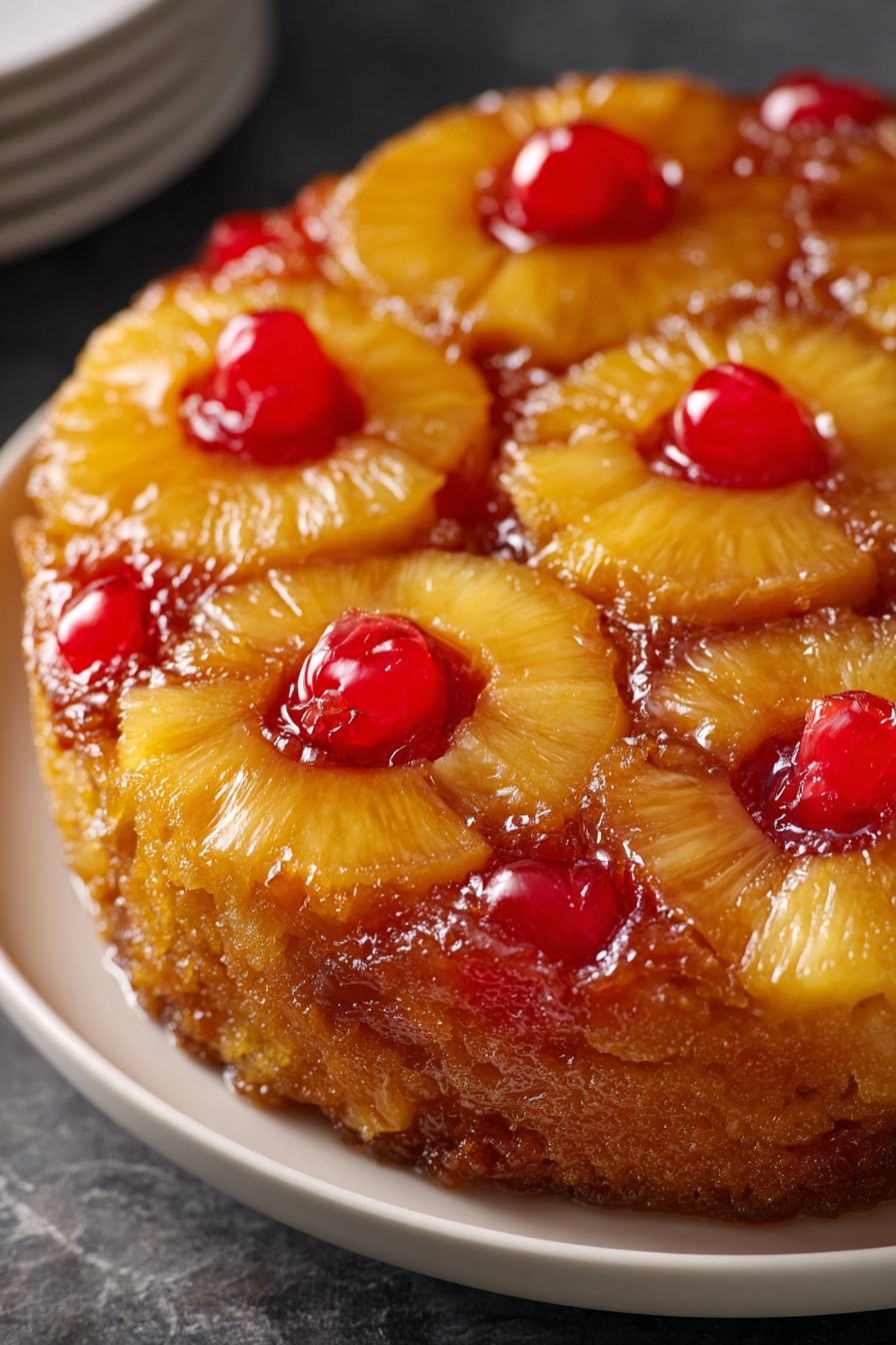 Pineapple Upside Down Cake Recipe
