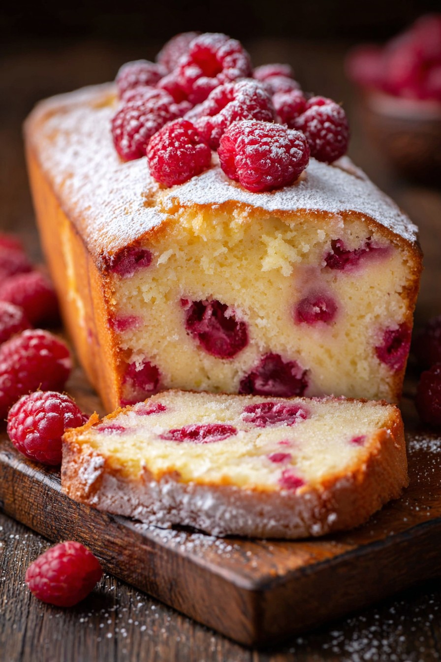 Raspberry Pound Cake Recipe