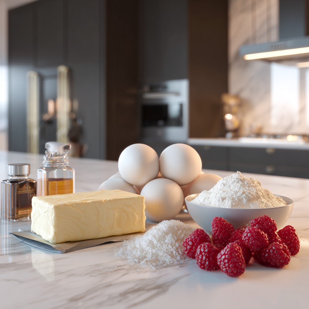 Raspberry Pound Cake Recipe