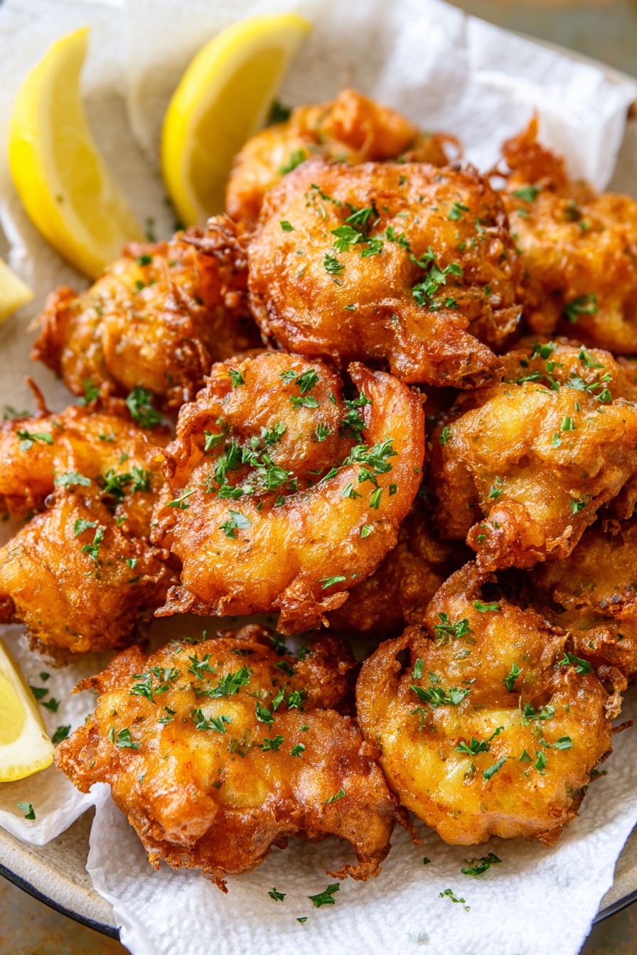 Shrimp Fritters Recipe