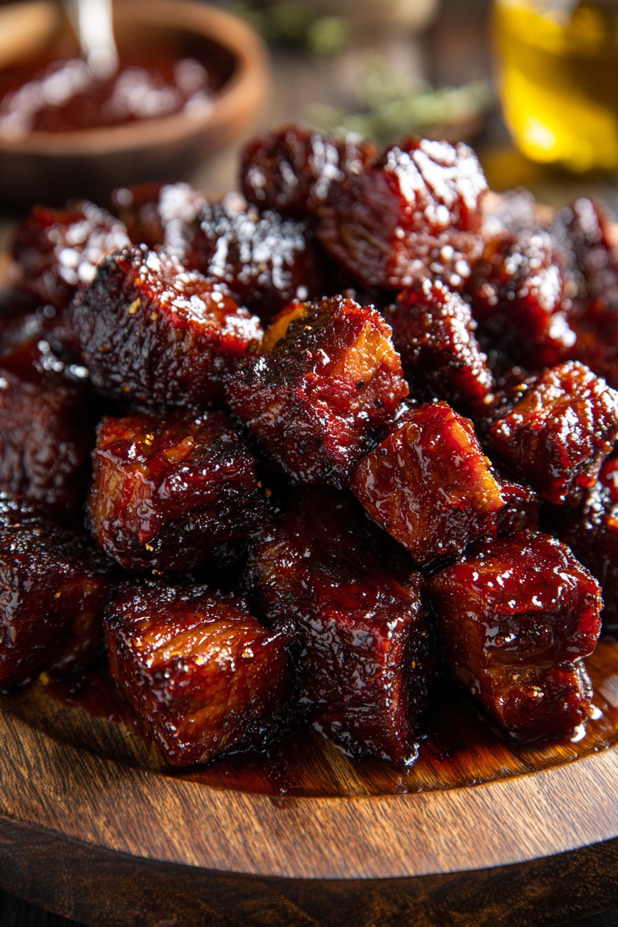 Smoked Chuck Roast Burnt Ends Recipe